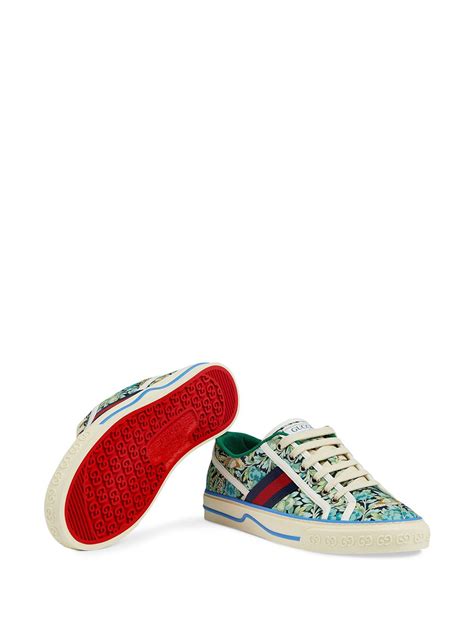 Gucci Tennis 1977 Liberty London Sneakers Farfetch