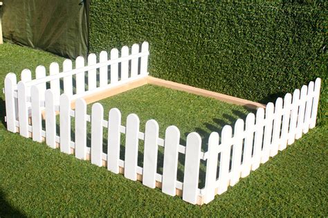 Hooyman has the largest assortment of white garden fencing. PLASTIC FENCING LAWN GRASS BORDER PATH GRAVE EDGING FANCY ...