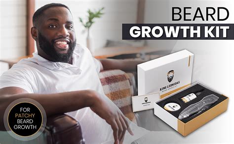 10 best men's hair products for long hair. KING LEONIDAS Beard Growth Kit Including Organic Beard ...