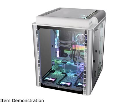 A computer as shown in fig. Thermaltake Level 20 HT Snow Edition 4 Tempered Glass Type ...