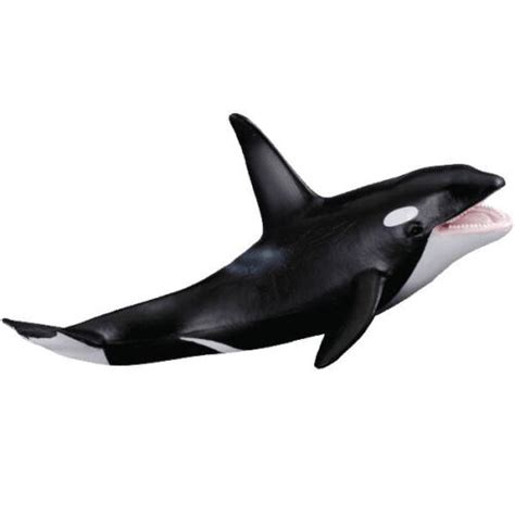 Orca Killer Whale And Calf Sealife Toy Model Figures By Collecta Brand