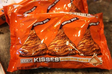 Pumpkin Spice Hersheys Kisses Hersheys Products I Love Pinterest