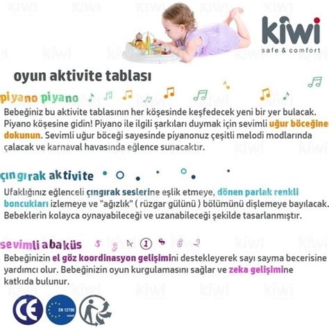 Ü el grupo que empiece primero (escogerá a un integrante para que eche a rodar el balón y tumbe los tarros). Kiwi 3in1 Müzikli Salıncaklı Yürüteç-Silikon Tekerli(Sessiz) Fiyatı