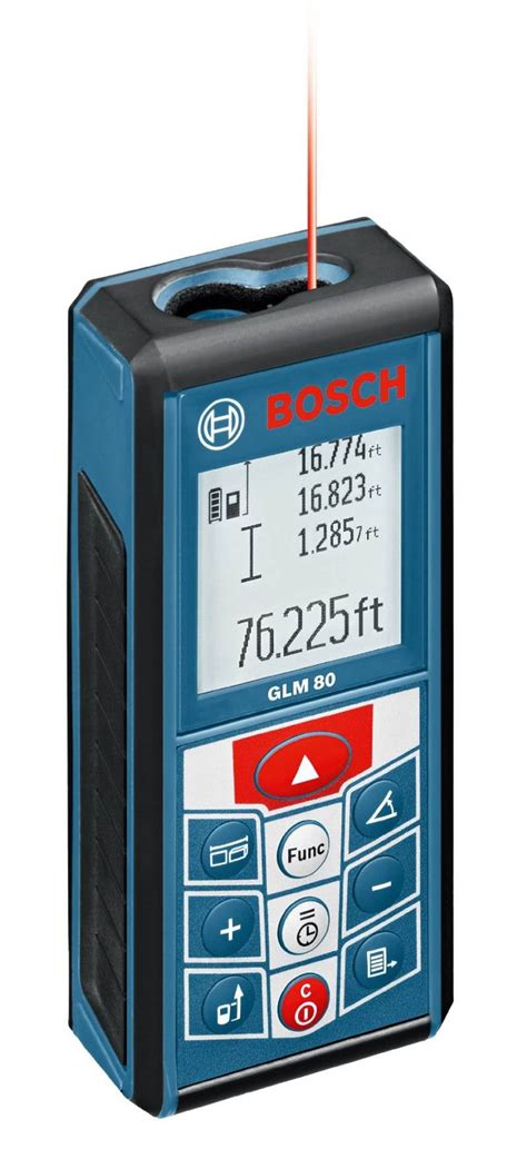 Bosch Glm 80 265 Ft Lithium Ion Laser Distance Measure