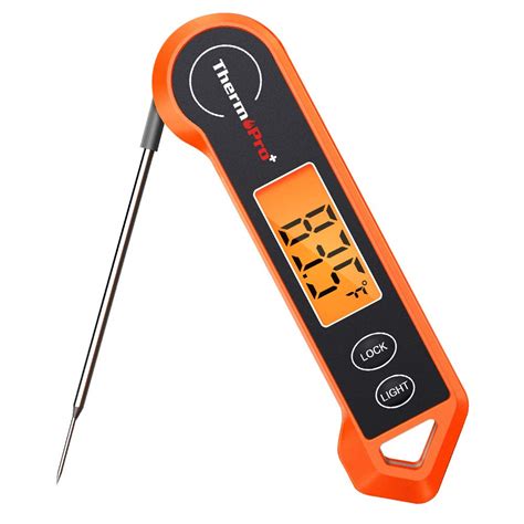 Thermopro Digital Instant Read Meat Thermometer For Grilling Waterproof