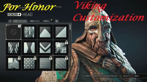 For Honor Viking Customization Youtube