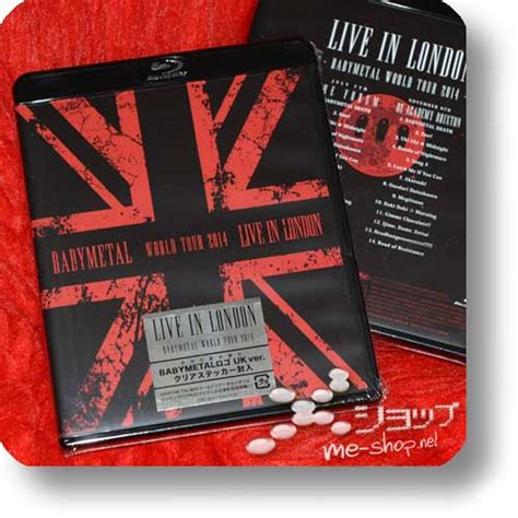 Babymetal Live In London Blu Ray Recycle Me Shop