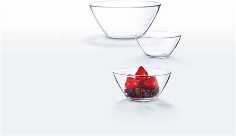 Luminarc Cosmos 5 Piece Bowl Set Clear 12cm 24cm Buy Online At Best Price In Egypt Souq Is