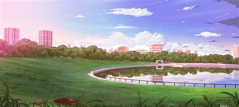Artstation City Anime Background Art Ford Nguyen Meme
