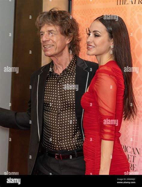 Mick Jagger And Melanie Hamrick Attend 2023 American Ballet Theatres
