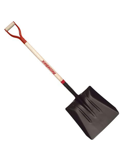 Razorback 79804 40 Long D Handle 4 Steel Scoop Shovel With D Handle