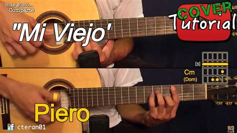 Mi Viejo Piero Tutorialcover Instrumental Guitarra Youtube