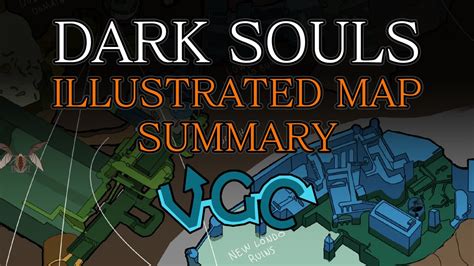 Dark Souls Illustrated Map Walkthrough Youtube