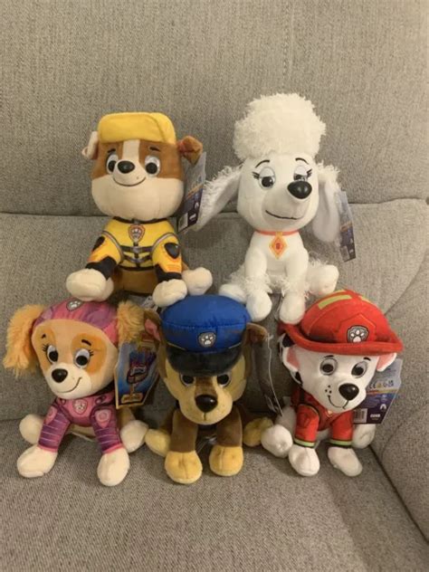 PAW PATROL THE MOVIE Chase Skye Marshall Zuma Rubble Delores Pup Pal