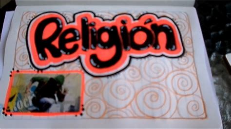 Haz clic en este post y descubre las mejores ideas para decorar cuadernos. como marcar tu cuaderno de religión (bonito) - YouTube