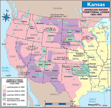 Westward Expansion Map History Us States West Expansionism