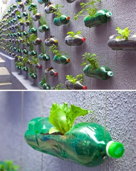 15 Ways To Upcycle Plastic Bottles 3 Pet Bottle Hanging Garden