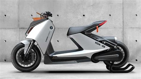 Design Studio Envisions Futuristic Bmw K04 55 Scooter