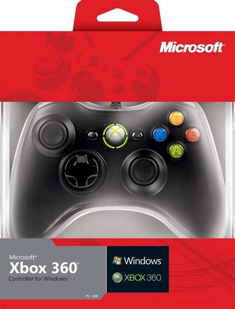 Microsoft Manette Filaire Xbox 360 Windows Les Soldes Arrivent Le