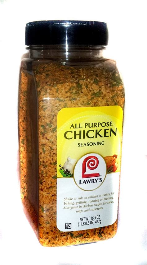 Lawrys All Purpose Chicken Seasoning 16 5 Oz Shop Truely