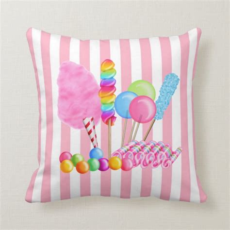 Candy Decorative And Throw Pillows Zazzle