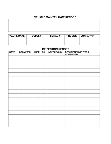 Excel Maintenance Form Work Order Template 4 Free Templates In Pdf