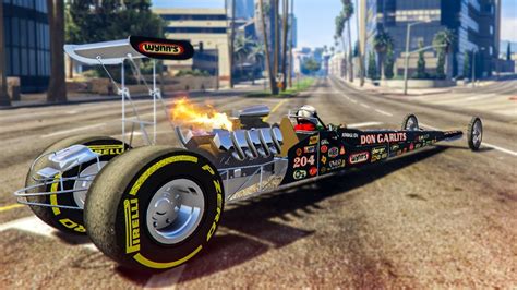 The Fastest Car In Gta 5 Gta 5 Dragster Mod Youtube