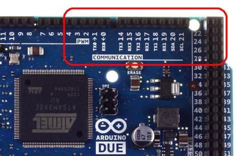 Arduino Due Communication Pins With Multiple Typed Pairs Download