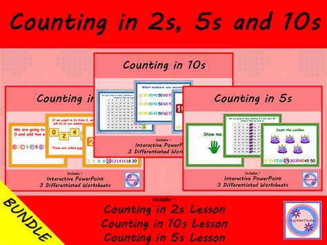 Counting In 2s 5s And 10s Teaching Resources
