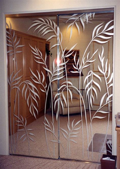 Glass Etching Designs For Kitchen Doors