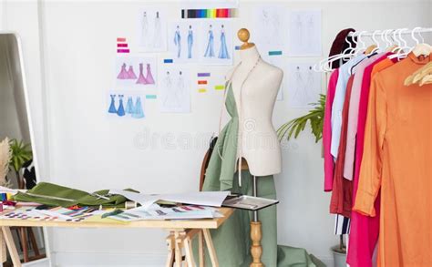 Fashion Design Studio For Sewing And Cutting Clothes Designer Clothes