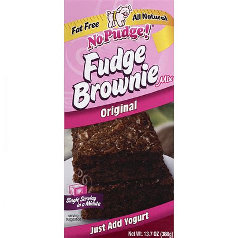 No Pudge Original Fat Free Fudge Brownie Mix