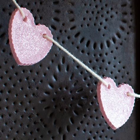 Diy Valentines Day Button Heart Sweet Pea