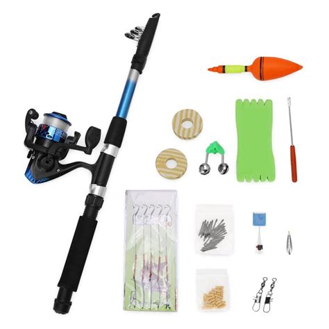 Deukio Fishing Rod Sets Fishing Tackle Accessories With Fishing Rods