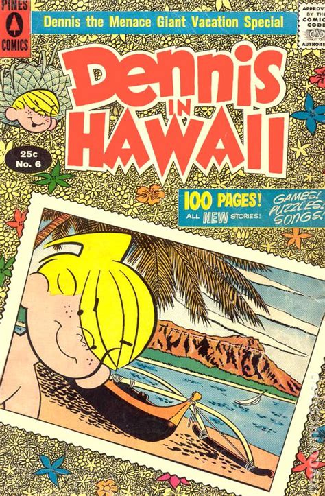 Dennis The Menace In Hawaii 1958 Giants Comic Books
