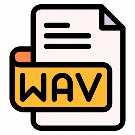 Wav File Type Format Extension Document Icon Download On Iconfinder