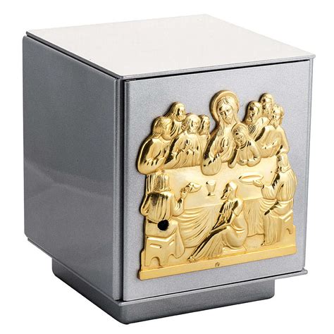 Altar Tabernacle With Last Supper In Bronze Iron And Brass Online