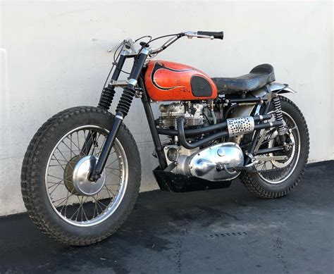 Just listed my old '56 desert sled for sale on ebay, hope it's ok to post a link. Pin by Blanc on Moto | Desert sled, Triumph tr6, Triumph