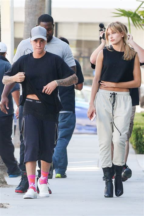 Hailey has always been a fan of justin bieber, she has always been there for him, as a friend, as a girlfriend and as a wife.now justin is happy, and that. HAILEY BALDWIN and Justin Bieber Out in Beverly Hills 10 ...