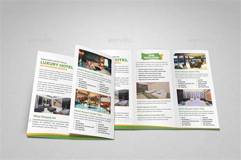 Luxury Hotel Resort Trifold Brochure By Jbn Comilla Graphicriver