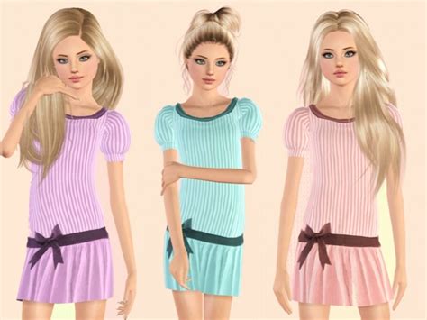 The Sims Resource Teen Dress