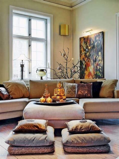 Gracefulness Bohemian Living Room Design And Decor Ideas 52 Asian