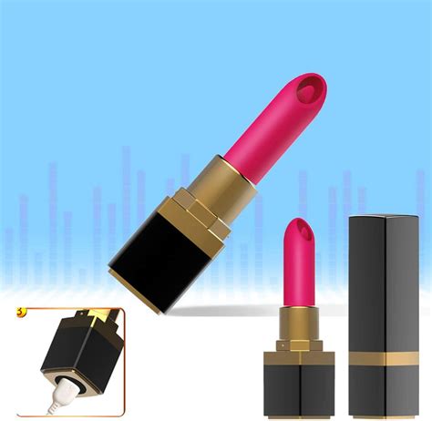 Thick Clit Mini Lipsticks Women Funny Toys 10 Modes Blowjob