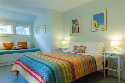 On the following photos we present you inspiring ideas for bedrooms designed and decorated in beach style. Cape Cod Beach House Remodel - Beach Style - Bedroom ...