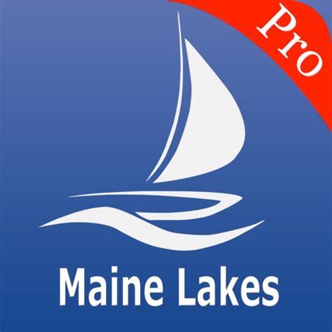 Maine Lakes Gps Charts Pro By Mapitech