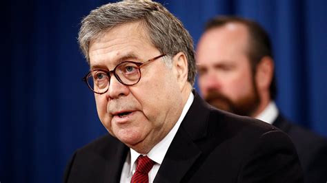 Attorney General William Barr Answers Reporters Questions On The