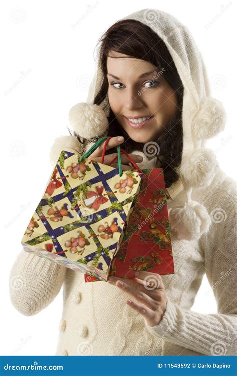 The Christmas Shopping Stock Photo Image Of Nice Adult 11543592