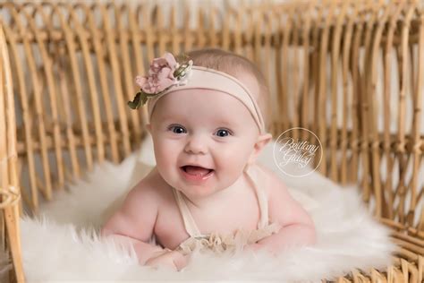 6 Month Baby Photo Shoot Hollis 6 Months