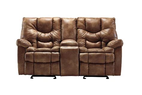 Darshmore Power Glider Reclining Loveseat With Console Ashley