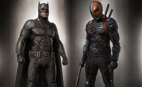 Concept Art From Ben Afflecks The Batman Features Deathstroke And The